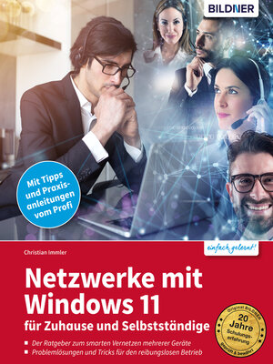 cover image of Netzwerke mit Windows 11--für Zuhause und Selbstständige